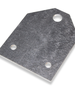 Lagerblech f/Antrieb Trenngitter Querträger J-Profil 2-Fit